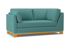 Avalon Left Arm Corner Apt Size Sofa :: Leg Finish: Natural / Configuration: LAF - Chaise on the Left
