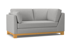 Avalon Left Arm Corner Apt Size Sofa :: Leg Finish: Natural / Configuration: LAF - Chaise on the Left