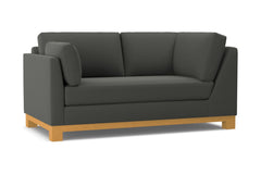 Avalon Left Arm Corner Apt Size Sofa :: Leg Finish: Natural / Configuration: LAF - Chaise on the Left