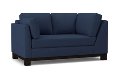 Avalon Left Arm Corner Loveseat :: Leg Finish: Espresso / Configuration: LAF - Chaise on the Left
