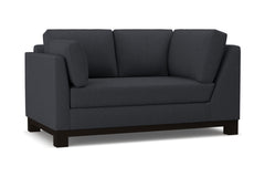 Avalon Left Arm Corner Loveseat :: Leg Finish: Espresso / Configuration: LAF - Chaise on the Left