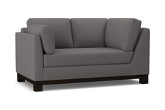 Avalon Left Arm Corner Loveseat :: Leg Finish: Espresso / Configuration: LAF - Chaise on the Left
