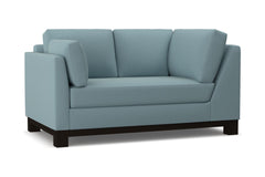 Avalon Left Arm Corner Loveseat :: Leg Finish: Espresso / Configuration: LAF - Chaise on the Left