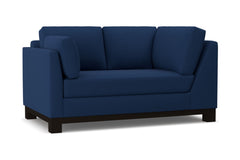 Avalon Left Arm Corner Loveseat :: Leg Finish: Espresso / Configuration: LAF - Chaise on the Left