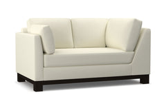 Avalon Left Arm Corner Loveseat :: Leg Finish: Espresso / Configuration: LAF - Chaise on the Left