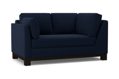 Avalon Left Arm Corner Loveseat :: Leg Finish: Espresso / Configuration: LAF - Chaise on the Left
