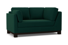 Avalon Left Arm Corner Loveseat :: Leg Finish: Espresso / Configuration: LAF - Chaise on the Left
