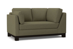 Avalon Left Arm Corner Loveseat :: Leg Finish: Espresso / Configuration: LAF - Chaise on the Left