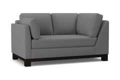 Avalon Left Arm Corner Loveseat :: Leg Finish: Espresso / Configuration: LAF - Chaise on the Left