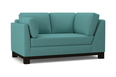 Avalon Left Arm Corner Loveseat :: Leg Finish: Espresso / Configuration: LAF - Chaise on the Left