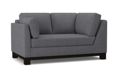 Avalon Left Arm Corner Loveseat :: Leg Finish: Espresso / Configuration: LAF - Chaise on the Left