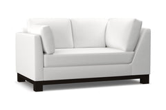 Avalon Left Arm Corner Loveseat :: Leg Finish: Espresso / Configuration: LAF - Chaise on the Left