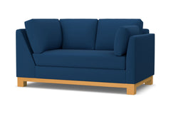 Avalon Right Arm Corner Loveseat :: Leg Finish: Natural / Configuration: RAF - Chaise on the Right