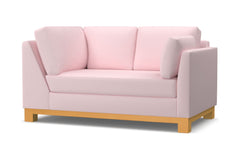 Avalon Right Arm Corner Loveseat :: Leg Finish: Natural / Configuration: RAF - Chaise on the Right