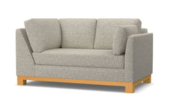 Avalon Right Arm Corner Loveseat :: Leg Finish: Natural / Configuration: RAF - Chaise on the Right