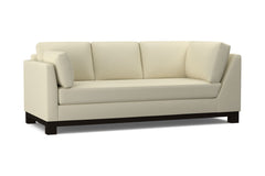Avalon Left Arm Corner Sofa :: Leg Finish: Espresso / Configuration: LAF - Chaise on the Left