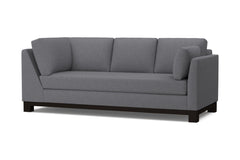 Avalon Right Arm Corner Sofa :: Leg Finish: Espresso / Configuration: RAF - Chaise on the Right