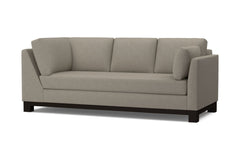 Avalon Right Arm Corner Sofa :: Leg Finish: Espresso / Configuration: RAF - Chaise on the Right