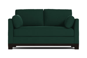 Avalon Apartment Size Sleeper Sofa :: Leg Finish: Espresso / Sleeper Option: Deluxe Innerspring Mattress