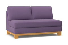 Avalon Armless Loveseat :: Leg Finish: Natural