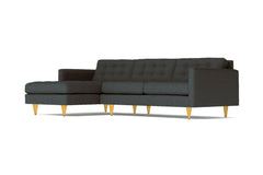 Beverly 2pc Sectional Sofa :: Leg Finish: Natural / Configuration: LAF - Chaise on the Left