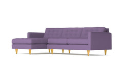 Beverly 2pc Sectional Sofa :: Leg Finish: Natural / Configuration: LAF - Chaise on the Left
