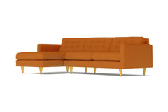 Beverly 2pc Sectional Sofa :: Leg Finish: Natural / Configuration: LAF - Chaise on the Left