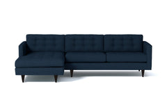 Beverly 2pc Sectional Sofa :: Leg Finish: Espresso / Configuration: LAF - Chaise on the Left