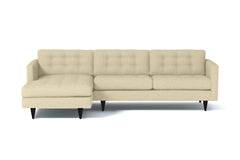 Beverly 2pc Sectional Sofa :: Leg Finish: Espresso / Configuration: LAF - Chaise on the Left