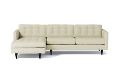 Beverly 2pc Sectional Sofa :: Leg Finish: Espresso / Configuration: LAF - Chaise on the Left