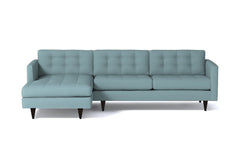 Beverly 2pc Sectional Sofa :: Leg Finish: Espresso / Configuration: LAF - Chaise on the Left