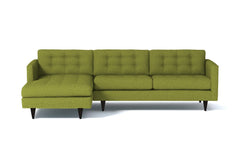 Beverly 2pc Sectional Sofa :: Leg Finish: Espresso / Configuration: LAF - Chaise on the Left