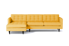 Beverly 2pc Sectional Sofa :: Leg Finish: Espresso / Configuration: LAF - Chaise on the Left