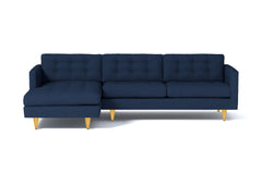 Beverly 2pc Sectional Sofa :: Leg Finish: Natural / Configuration: LAF - Chaise on the Left