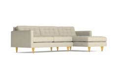 Beverly 2pc Sectional Sofa :: Leg Finish: Natural / Configuration: RAF - Chaise on the Right