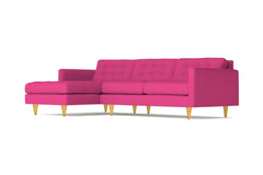 Beverly 2pc Sectional Sofa :: Leg Finish: Natural / Configuration: LAF - Chaise on the Left