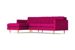 Beverly 2pc Sectional Sofa :: Leg Finish: Natural / Configuration: LAF - Chaise on the Left