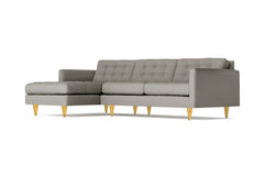 Beverly 2pc Sectional Sofa :: Leg Finish: Natural / Configuration: LAF - Chaise on the Left