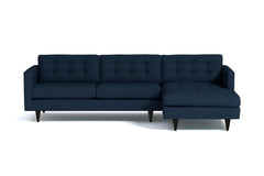 Beverly 2pc Sectional Sofa :: Leg Finish: Espresso / Configuration: RAF - Chaise on the Right
