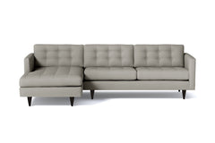 Beverly 2pc Sectional Sofa :: Leg Finish: Espresso / Configuration: LAF - Chaise on the Left