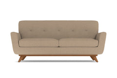 Carson Apartment Size Sofa :: Leg Finish: Pecan / Size: Apartment Size - 72&quot;w
