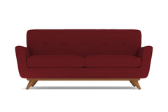 Carson Apartment Size Sofa :: Leg Finish: Pecan / Size: Apartment Size - 72&quot;w