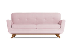 Carson Apartment Size Sofa :: Leg Finish: Pecan / Size: Apartment Size - 72&quot;w