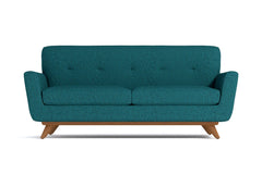 Carson Apartment Size Sofa :: Leg Finish: Pecan / Size: Apartment Size - 72&quot;w