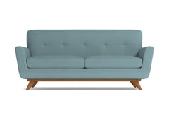Carson Apartment Size Sofa :: Leg Finish: Pecan / Size: Apartment Size - 72&quot;w