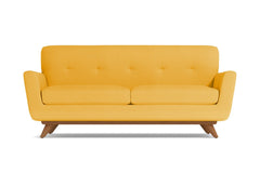 Carson Apartment Size Sofa :: Leg Finish: Pecan / Size: Apartment Size - 72&quot;w