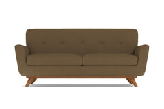 Carson Apartment Size Sofa :: Leg Finish: Pecan / Size: Apartment Size - 72&quot;w