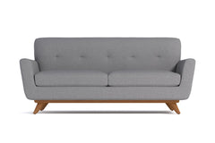 Carson Apartment Size Sofa :: Leg Finish: Pecan / Size: Apartment Size - 72&quot;w