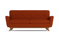 Carson Apartment Size Sofa :: Leg Finish: Pecan / Size: Apartment Size - 72&quot;w