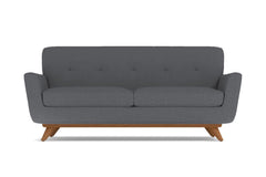 Carson Apartment Size Sofa :: Leg Finish: Pecan / Size: Apartment Size - 72&quot;w